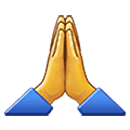🙏 Emoji Manos En Oración en Samsung One UI 2.5.