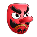 👺 Emoji Demonio Japonés Tengu en Samsung One UI 2.5.