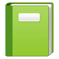 Émoji 📗 Livre Vert sur Samsung One UI 2.5.