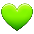 💚 Emoji Corazón Verde en Samsung One UI 2.5.