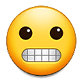 😬 Emoji Grimassen schneidendes Gesicht Samsung One UI 2.5.