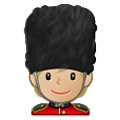 💂🏼 Emoji Guardia: Tono De Piel Claro Medio en Samsung One UI 2.5.