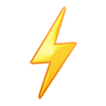 Emoji ⚡ Alta Tensione su Samsung One UI 2.5.