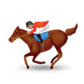 🏇🏽 Emoji Corrida De Cavalos: Pele Morena na Samsung One UI 2.5.