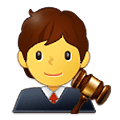 🧑‍⚖️ Emoji Juiz No Tribunal na Samsung One UI 2.5.