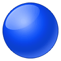 🔵 Emoji Círculo Azul na Samsung One UI 2.5.