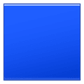 Emoji 🟦 Quadrato Blu su Samsung One UI 2.5.