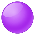 🟣 Emoji lila Kreis Samsung One UI 2.5.