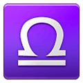 ♎ Emoji Libra en Samsung One UI 2.5.