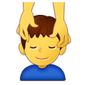 Emoji 💆‍♂️ Uomo Che Riceve Un Massaggio su Samsung One UI 2.5.