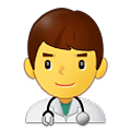 Émoji 👨‍⚕️ Professionnel De La Santé sur Samsung One UI 2.5.