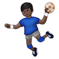🤾🏿‍♂️ Emoji Handballspieler: dunkle Hautfarbe Samsung One UI 2.5.