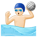 🤽🏻‍♂️ Emoji Hombre Jugando Al Waterpolo: Tono De Piel Claro en Samsung One UI 2.5.