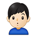 🙎🏻‍♂️ Emoji Homem Fazendo Bico: Pele Clara na Samsung One UI 2.5.