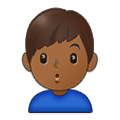 🙎🏾‍♂️ Emoji Homem Fazendo Bico: Pele Morena Escura na Samsung One UI 2.5.