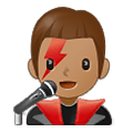 👨🏽‍🎤 Emoji Cantante Hombre: Tono De Piel Medio en Samsung One UI 2.5.