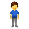 🧍‍♂️ Emoji Homem Em Pé na Samsung One UI 2.5.