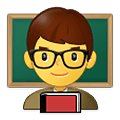 Émoji 👨‍🏫 Enseignant sur Samsung One UI 2.5.
