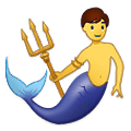 🧜‍♂️ Emoji Sirena Hombre en Samsung One UI 2.5.