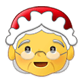 Emoji 🤶 Mamma Natale su Samsung One UI 2.5.