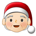 Emoji 🧑🏻‍🎄 Santa Claus: Carnagione Chiara su Samsung One UI 2.5.