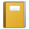 📔 Emoji Cuaderno Con Tapa Decorativa en Samsung One UI 2.5.