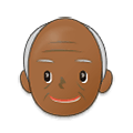 👴🏾 Emoji Homem Idoso: Pele Morena Escura na Samsung One UI 2.5.