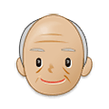 Emoji 👴🏼 Uomo Anziano: Carnagione Abbastanza Chiara su Samsung One UI 2.5.