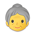 👵 Emoji ältere Frau Samsung One UI 2.5.