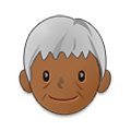 🧓🏾 Emoji älterer Erwachsener: mitteldunkle Hautfarbe Samsung One UI 2.5.