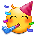 🥳 Emoji Rosto Festivo na Samsung One UI 2.5.