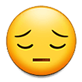 Emoji 😔 Faccina Pensierosa su Samsung One UI 2.5.