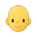 🧑‍🦲 Emoji Pessoa: Careca na Samsung One UI 2.5.