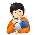 🧑🏻‍🍼 Emoji Persona Que Alimenta Al Bebé: Tono De Piel Claro en Samsung One UI 2.5.