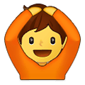 Emoji 🙆 Persona Con Gesto OK su Samsung One UI 2.5.