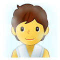 🧖 Emoji Persona En Una Sauna en Samsung One UI 2.5.
