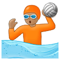 Emoji 🤽🏽 Persona Che Gioca A Pallanuoto: Carnagione Olivastra su Samsung One UI 2.5.