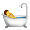 🛀 Emoji Pessoa Tomando Banho na Samsung One UI 2.5.