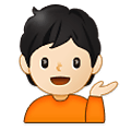 💁🏻 Emoji Pessoa Com A Palma Virada Para Cima: Pele Clara na Samsung One UI 2.5.