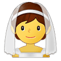 Emoji 👰 Persona Con Velo su Samsung One UI 2.5.