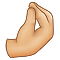 🤌🏻 Emoji Dedos Pellizcados: Tono De Piel Claro en Samsung One UI 2.5.