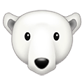 🐻‍❄️ Emoji Urso Polar na Samsung One UI 2.5.