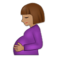 🤰🏽 Emoji Mujer Embarazada: Tono De Piel Medio en Samsung One UI 2.5.