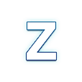 Émoji 🇿 Symbole indicateur régional lettre Z sur Samsung One UI 2.5.