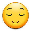 😌 Emoji Rosto Aliviado na Samsung One UI 2.5.