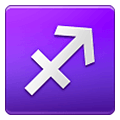 Emoji ♐ Segno Zodiacale Del Saggitario su Samsung One UI 2.5.