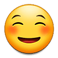 ☺️ Emoji Rosto Sorridente na Samsung One UI 2.5.