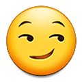 Emoji 😏 Faccina Con Sorrisetto su Samsung One UI 2.5.