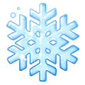 Emoji ❄️ Fiocco Di Neve su Samsung One UI 2.5.