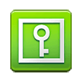 ⚿ Emoji Quadratischer Schlüssel Samsung One UI 2.5.